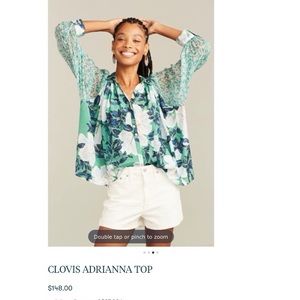 Roller Rabbit Clovis Adrianna Top